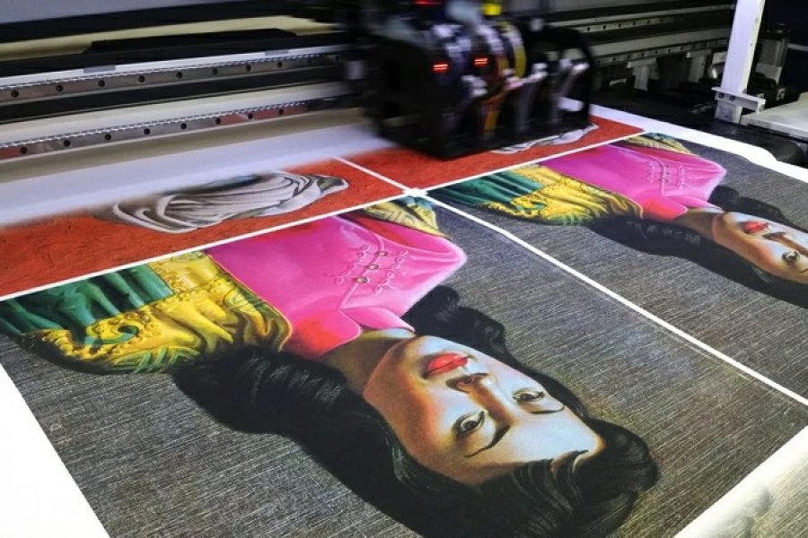 Direct printing. Cloth banners Printing.